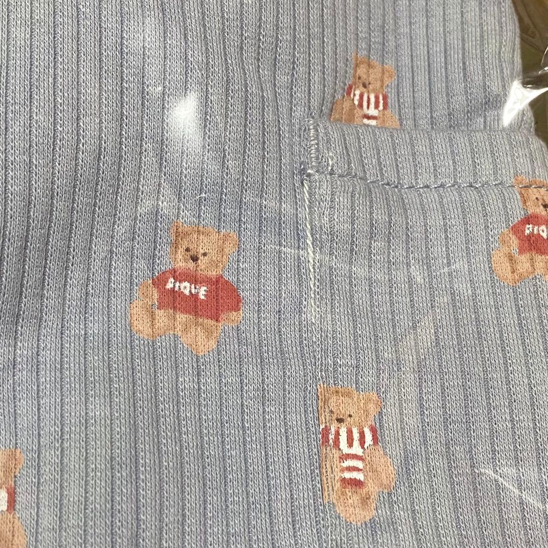 販路限定　ホリデイ　ベア柄ママバッグ　トートバッグ　秋冬　ジェラートピケ