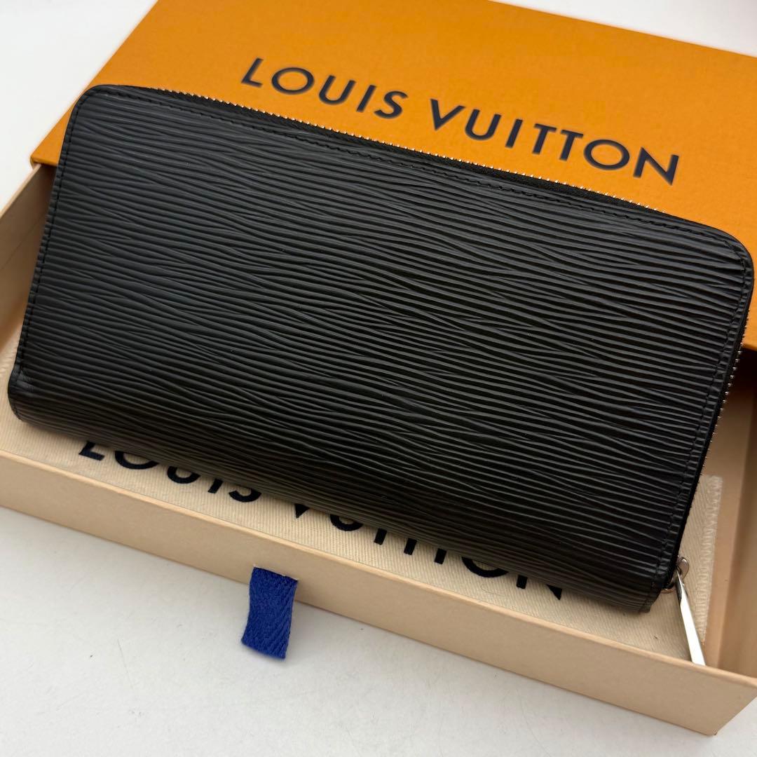 【極上美品】ルイヴィトン エピ ジッピーウォレット ノワール 黒 長財布