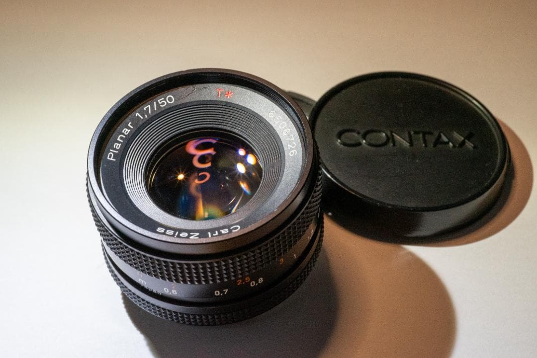 【美品】 CONTAX Carl Zeiss レンズ3本セット アダプター付き