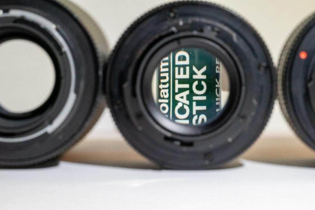 【美品】 CONTAX Carl Zeiss レンズ3本セット アダプター付き