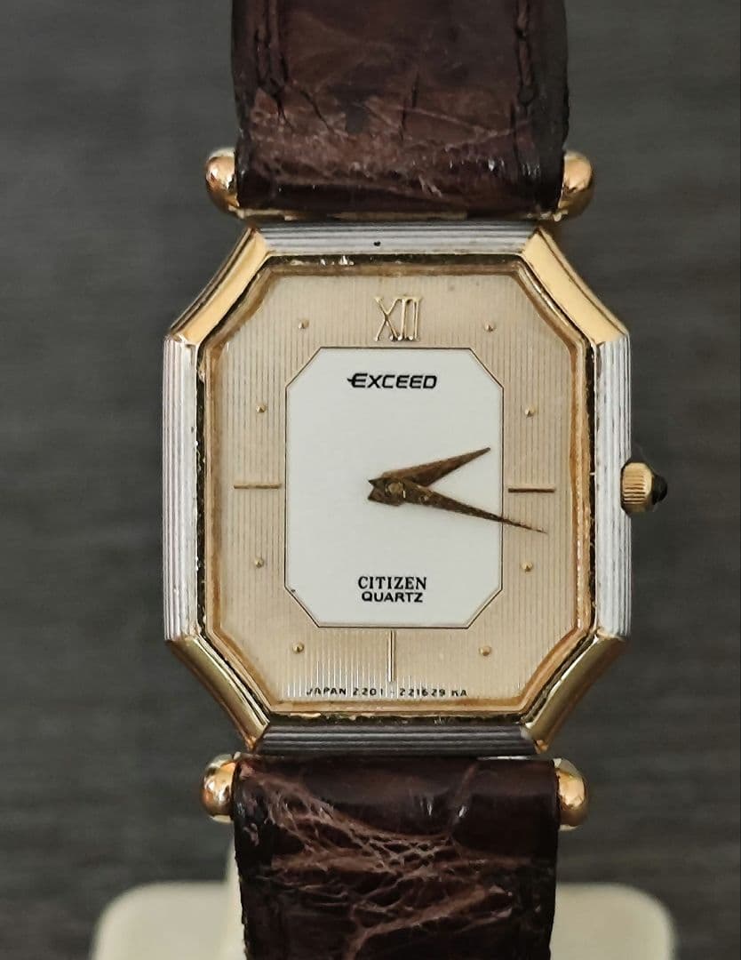 稼働品 CITIZEN EXCEEO レディース腕時計 18kYG