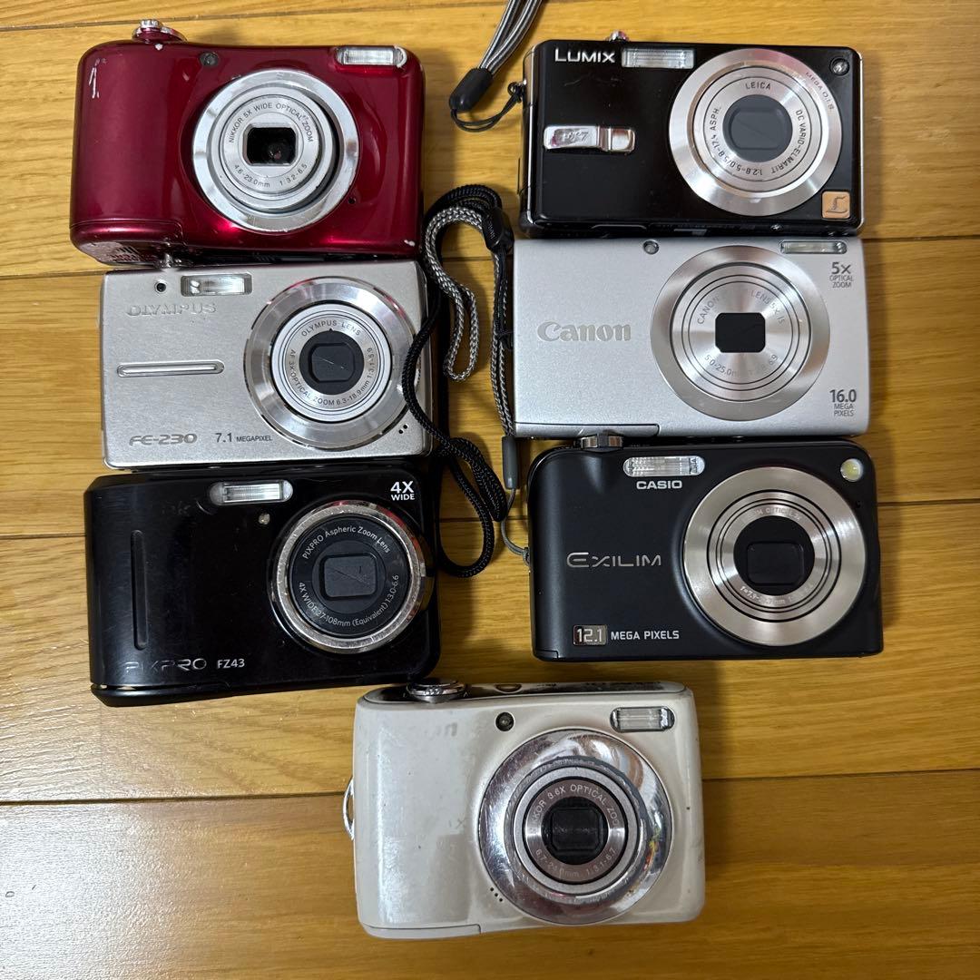 カメラまとめ売り Nikon OLYMPUS CASIO Canon LUMIX