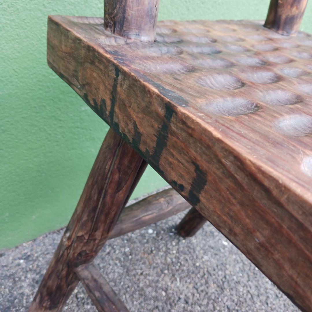 民芸家具　木製チェア　アンティーク