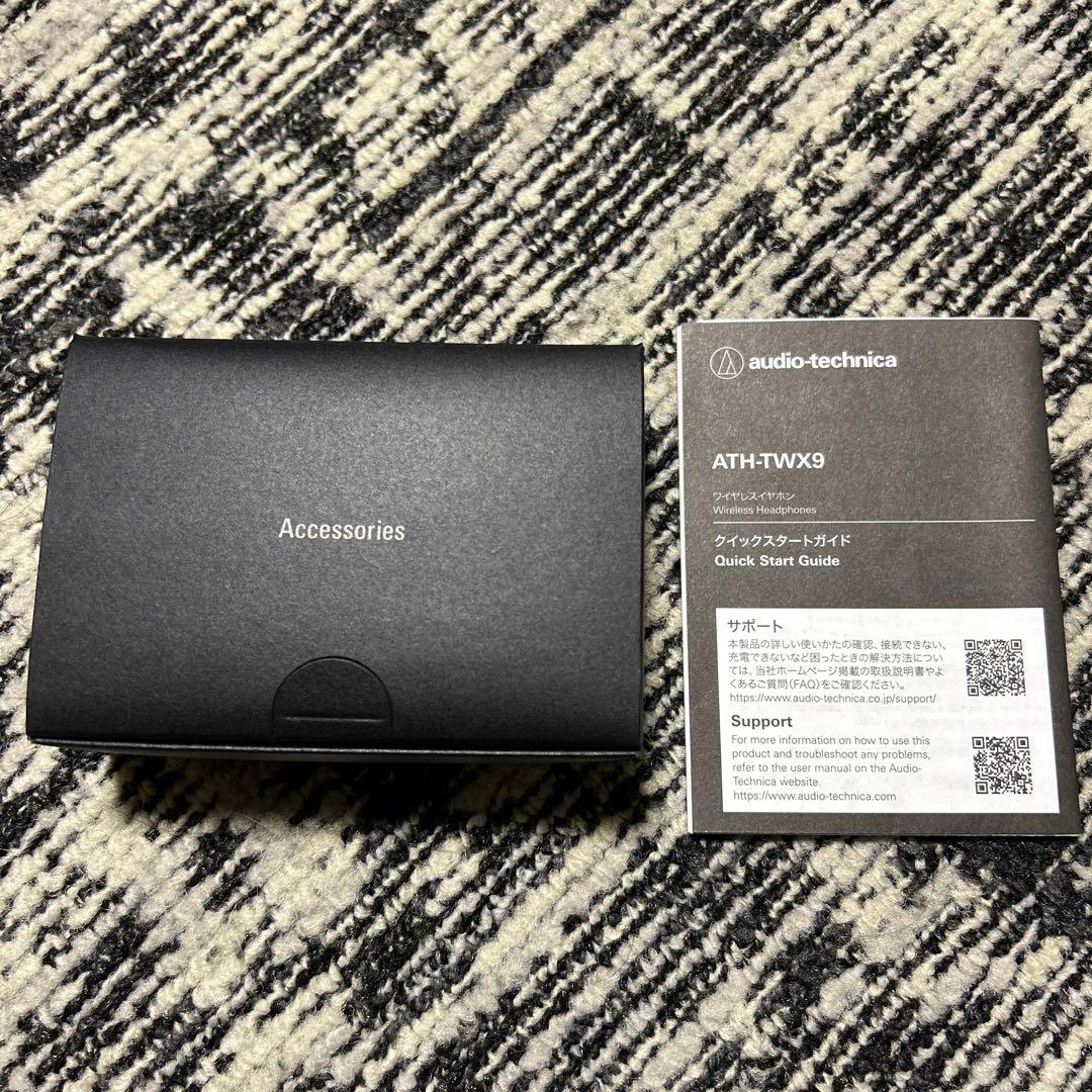 ★Audio-Technica（ATH-TWX9）★ワイヤレスイヤホン
