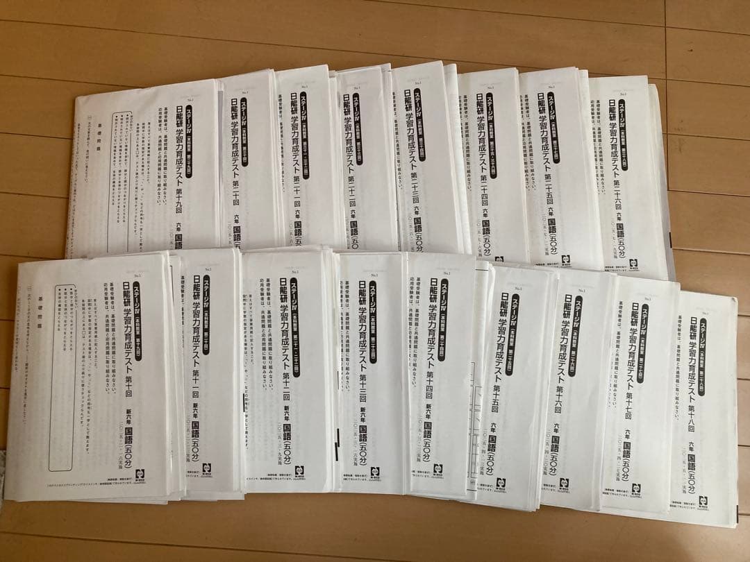 ‼️Mac‼️日能研 6年テスト 2025年度 公開模試 育成 夏春講習