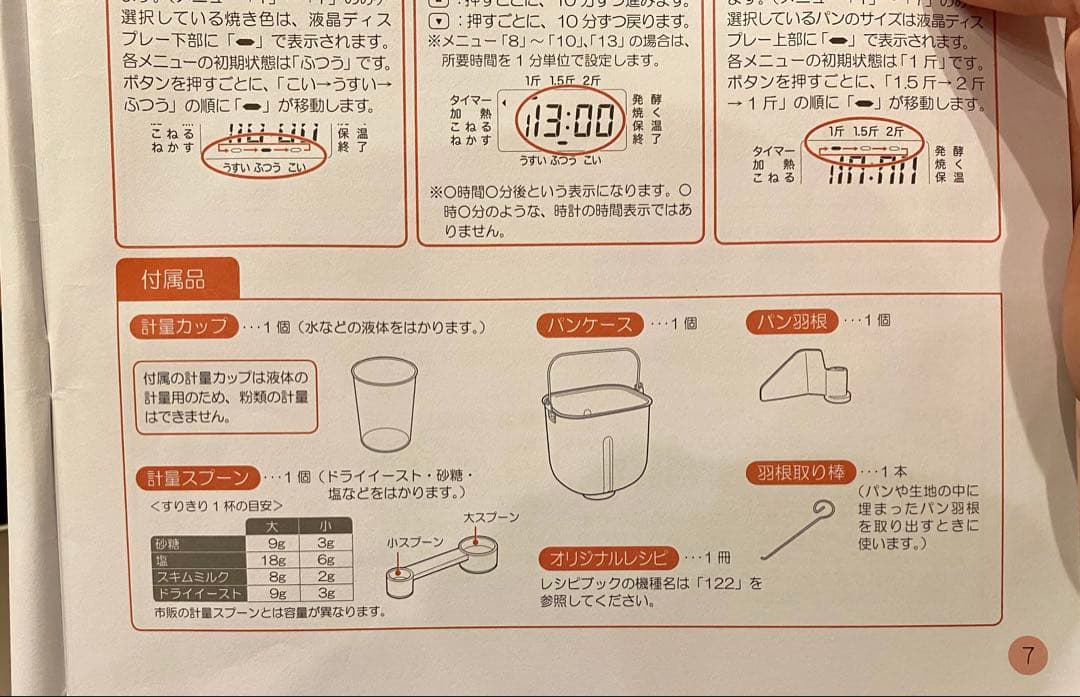 siroca社製 ホームベーカリー/SHB-122/SHB-122BK