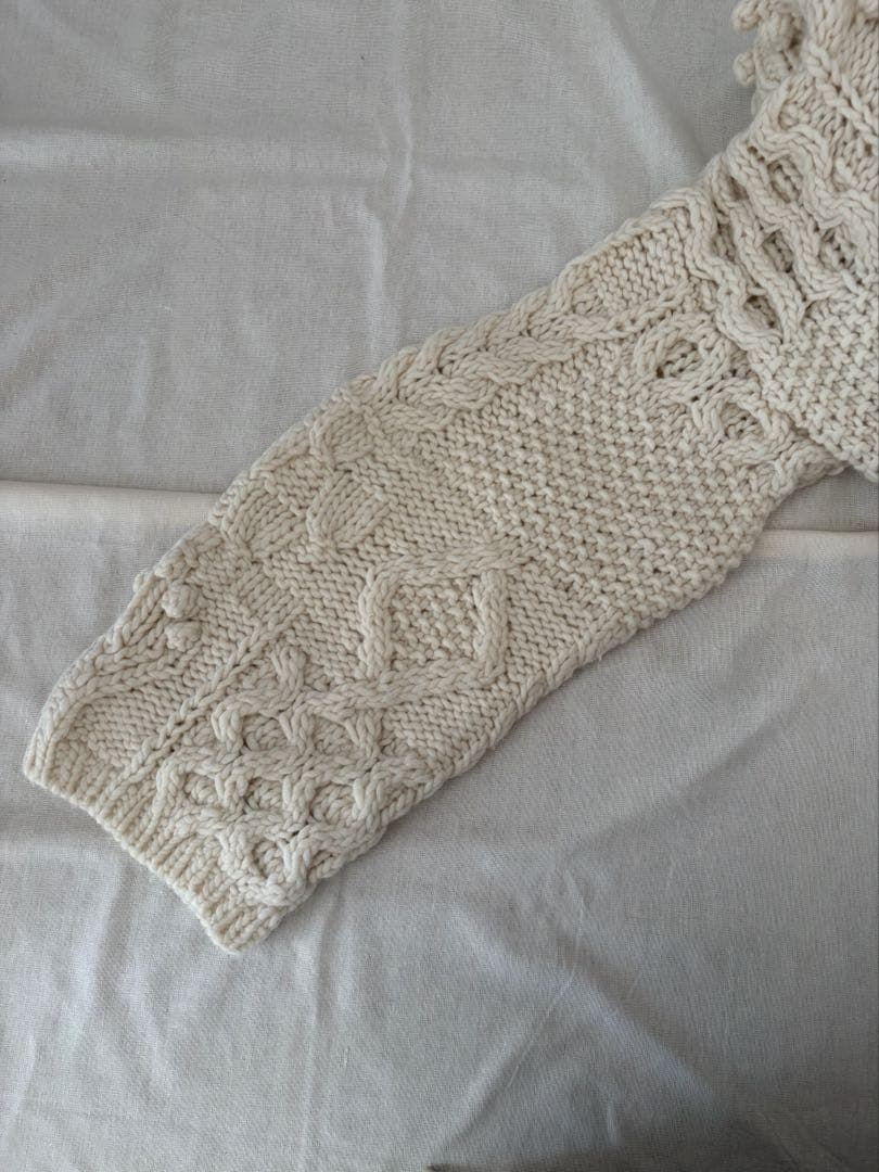 todayful Pattern Hand Knit パターンハンドニット