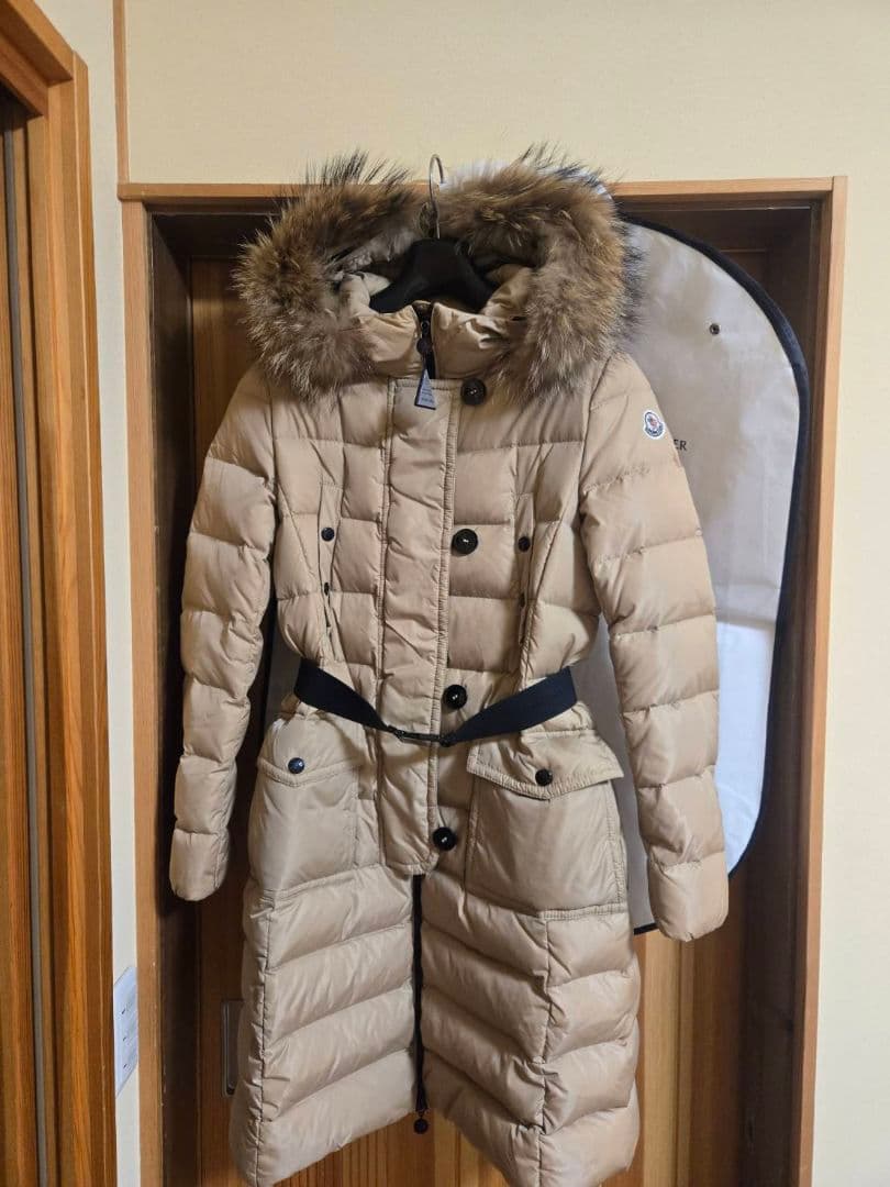 ffさま即決15%OFF　美品備品付！　モンクレール　ジェノブリエ　ロングダウン