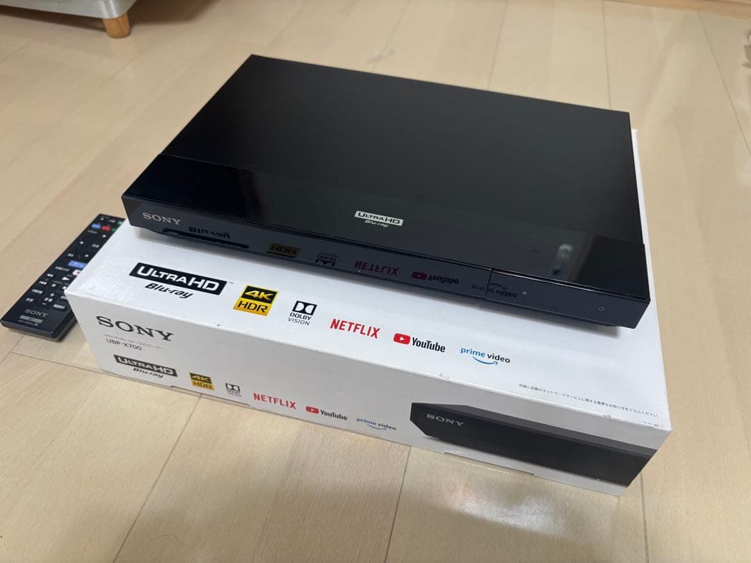 プレーヤー SONY Ultra HD Blu-ray Player UBP-X700