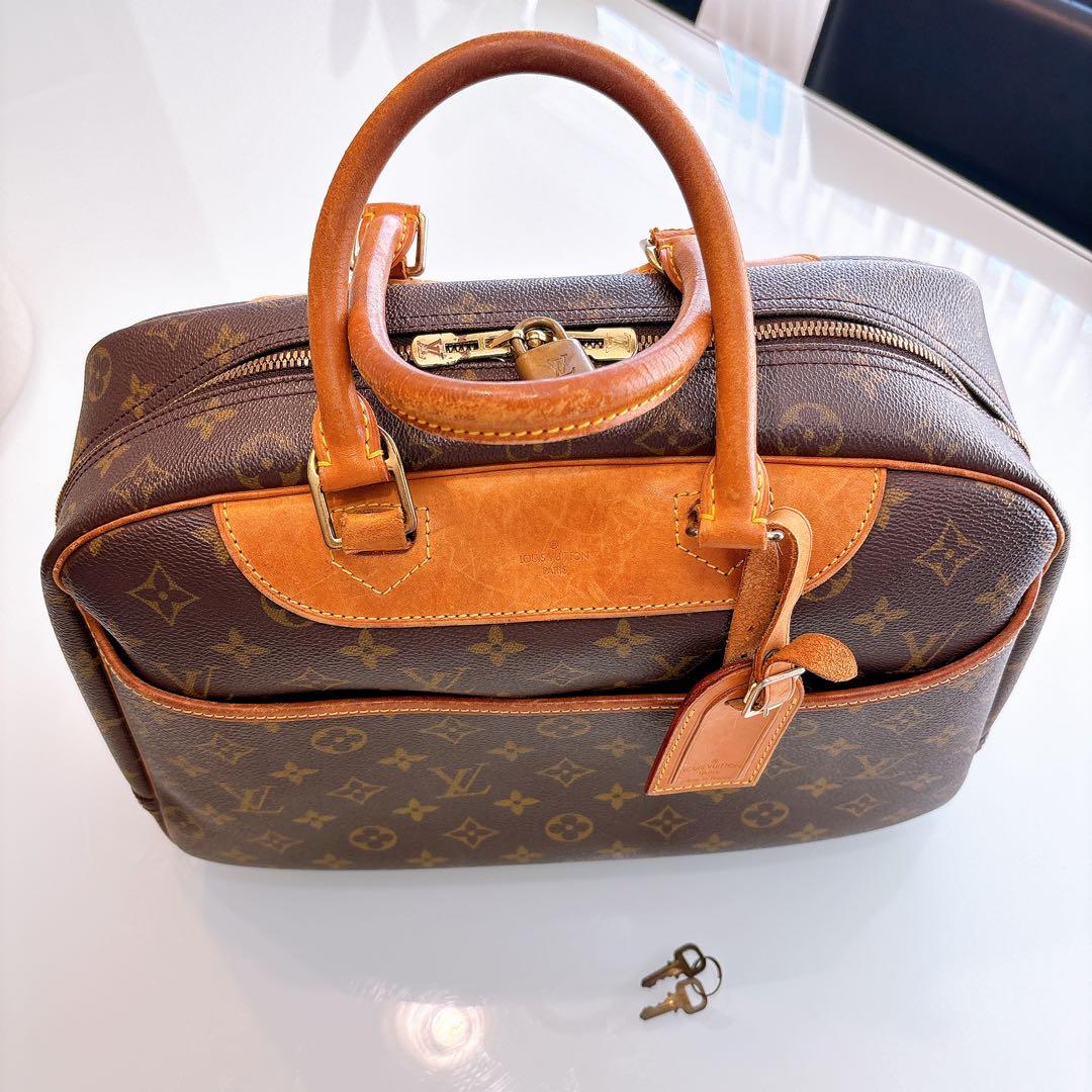 LOUIS VUITTON ルイヴイトン モノグラム ドーヴィル ハンドバッグ