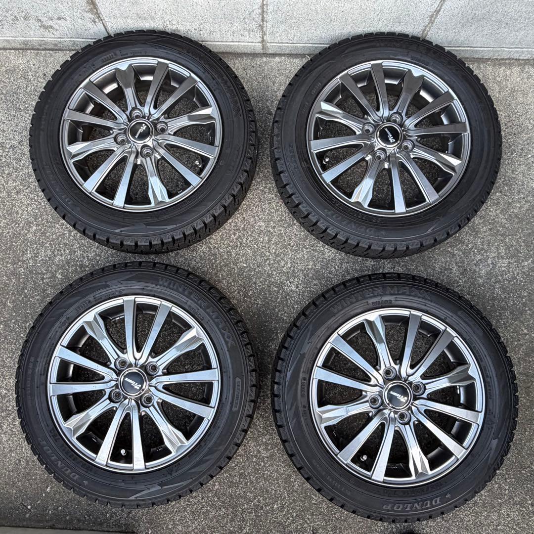 スタッドレスタイヤ＋アルミホイール 14インチPCD100