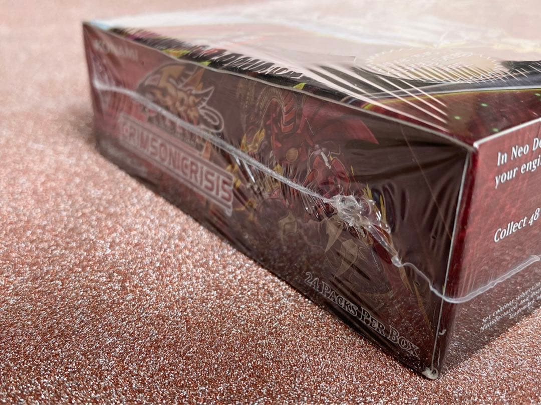 遊戯王　クリムゾンクライシス　USA1st 未開封ボックス