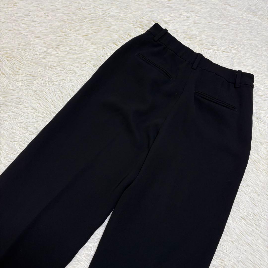 美品 PLST プラステ セットアップ パンツ スーツ 　黒 ブラック