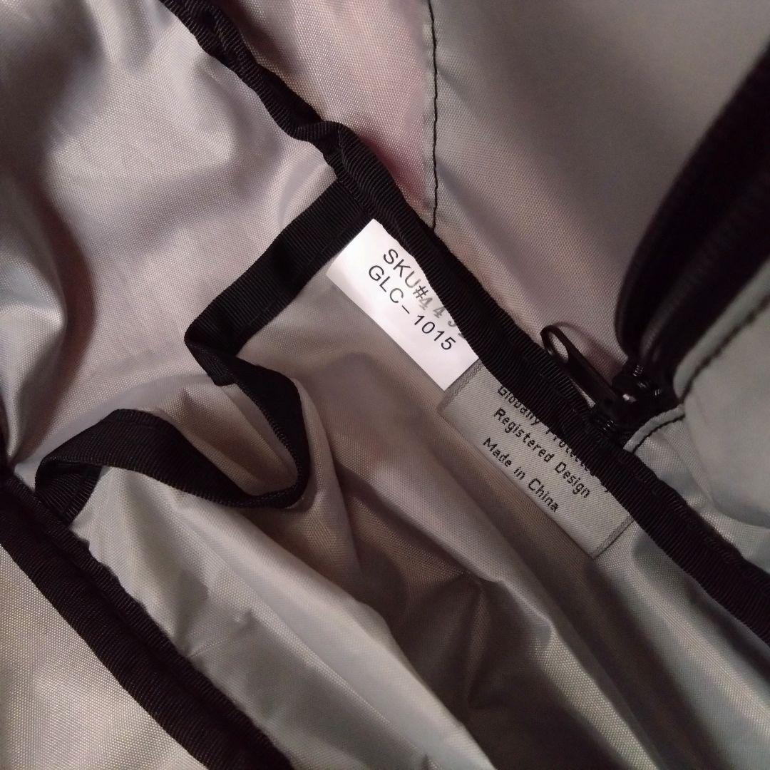 【美品】ヘルシーバックバッグ　ビッグバッグ　ルビー　赤紫　ワインレッド