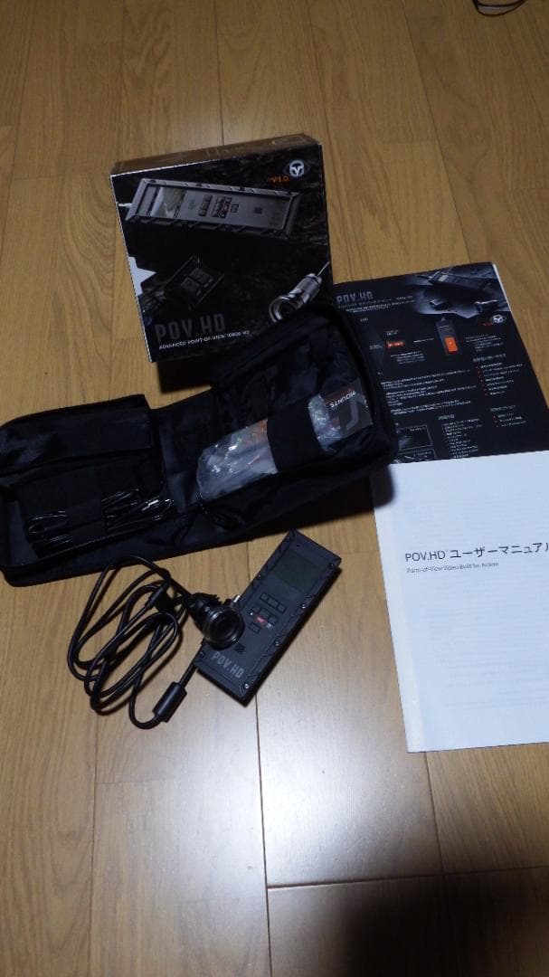 ビデオカメラ POV.HD