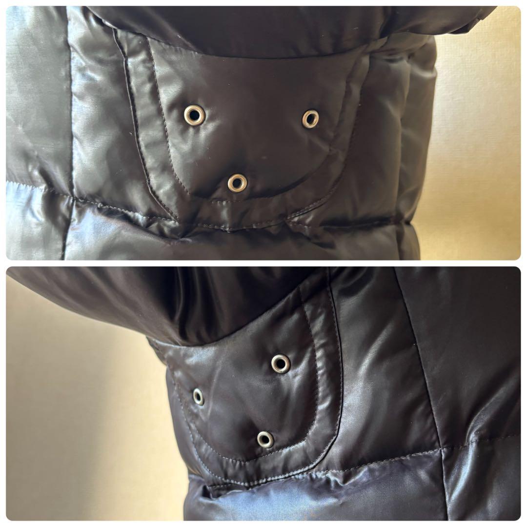 バーバリーロンドンブルーレーベル　ダウンコート　ジャケット　トラッドチェック