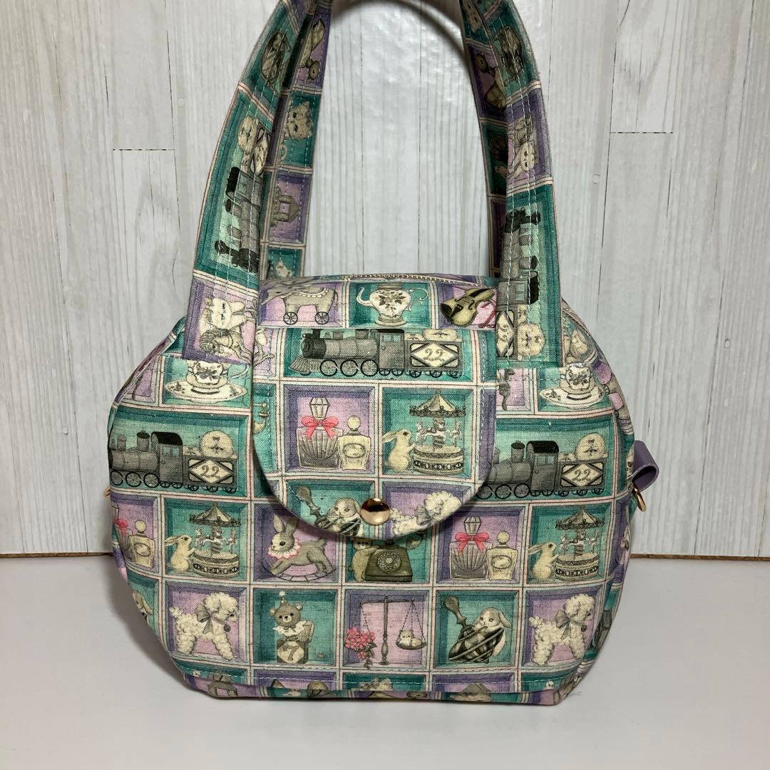 中　ボストンバッグ　ユキエモン