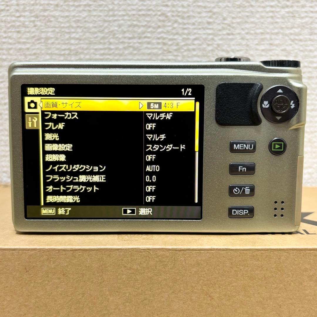RICOH CX5 コンパクトデジタルカメラ シルバー 動作確認済み・ほぼ未使用