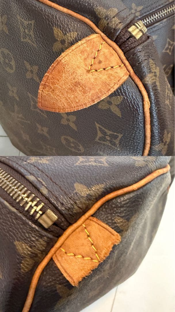 LOUIS VUITTON ボストンバッグ モノグラム キーポル60 ブラウン