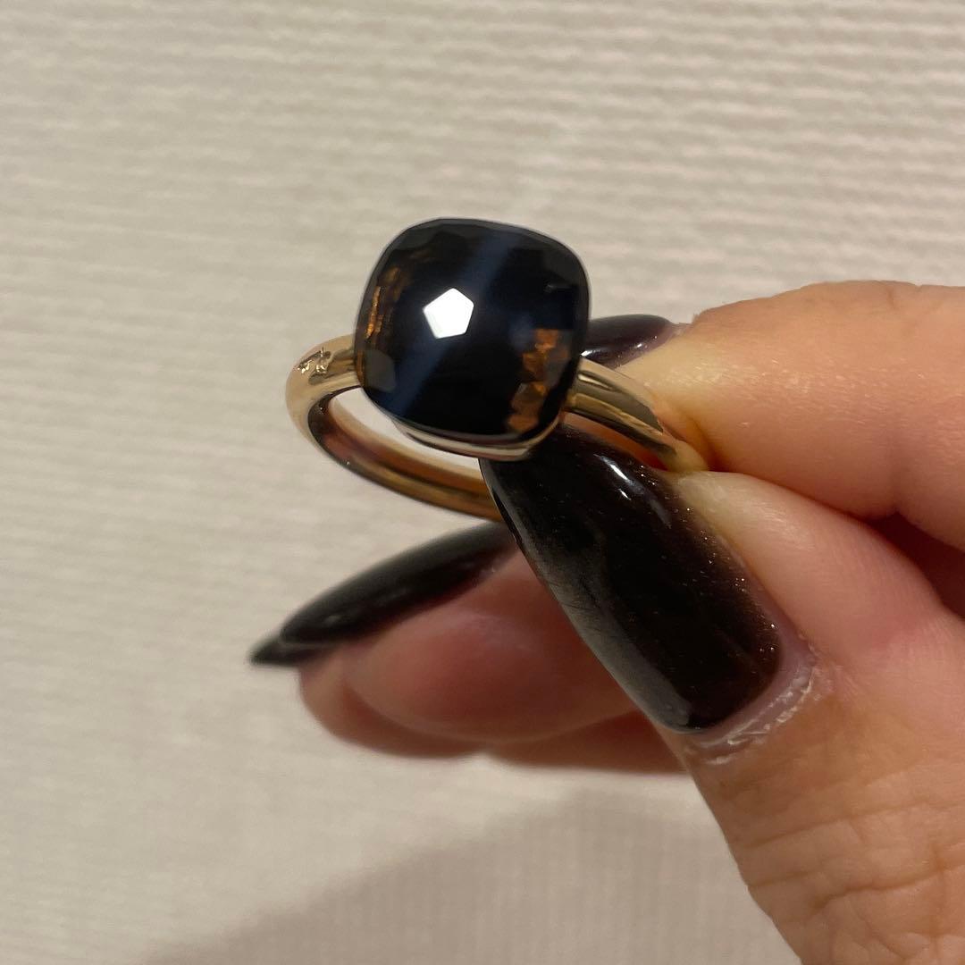 ポメラート　ヌードリング　スモーキークオーツ　クラシック