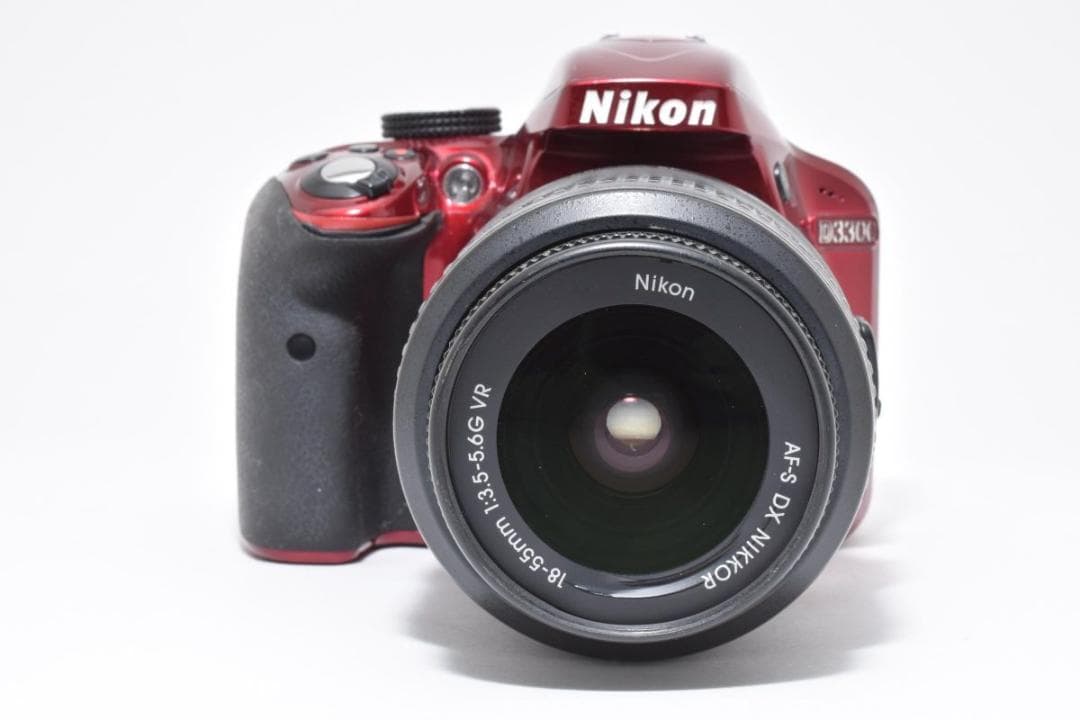 Nikon ニコン D3300 レンズキット レッド デジタル一眼カメラ