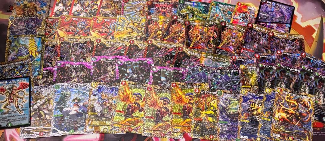 デュエマ引退品　デッキ　まとめ　デッキケース