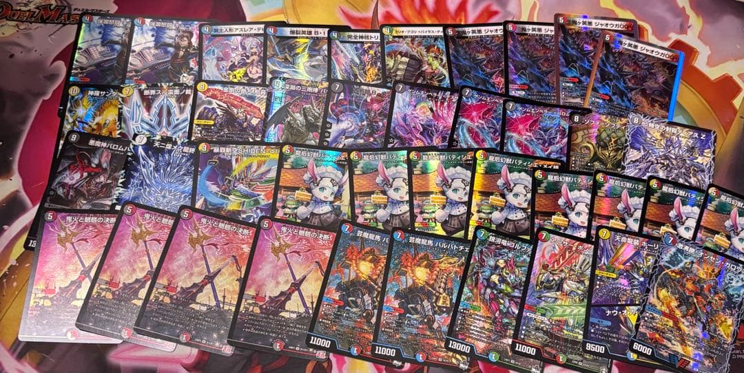 デュエマ引退品　デッキ　まとめ　デッキケース