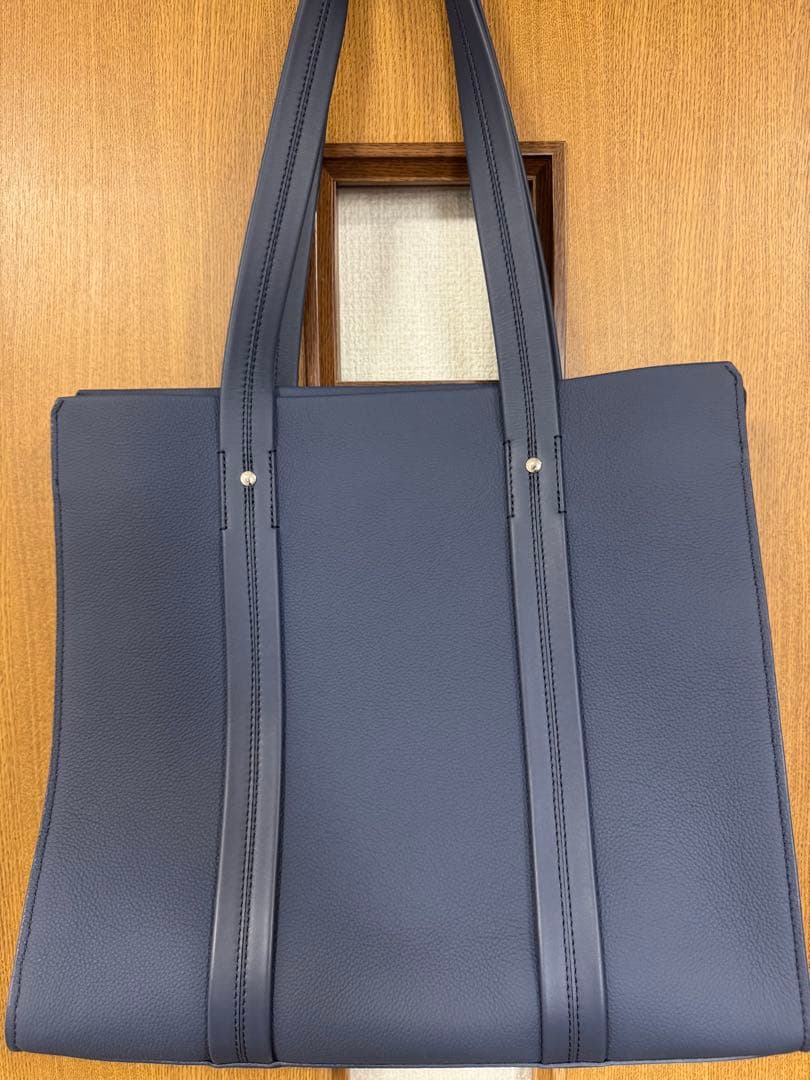 未使用 ルイヴィトン テイクオフトート アエログラム トートバッグ ネイビー