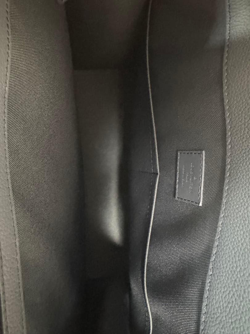 未使用 ルイヴィトン テイクオフトート アエログラム トートバッグ ネイビー