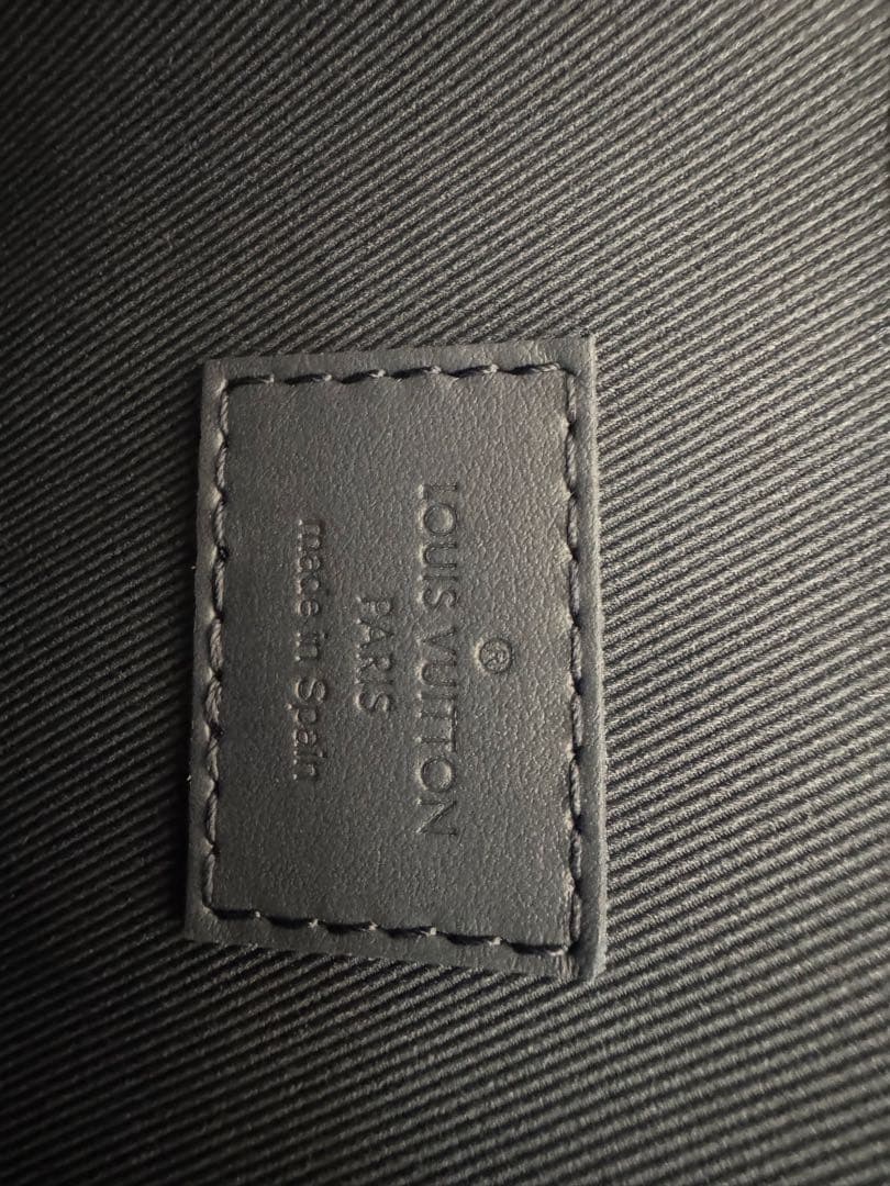 未使用 ルイヴィトン テイクオフトート アエログラム トートバッグ ネイビー