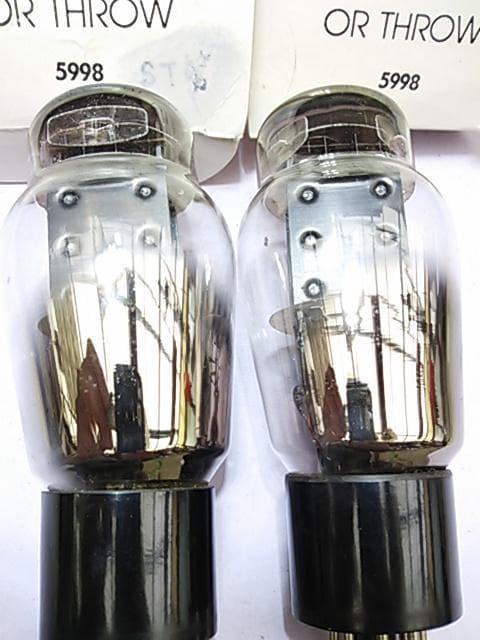 真空管　5998　WE421互換