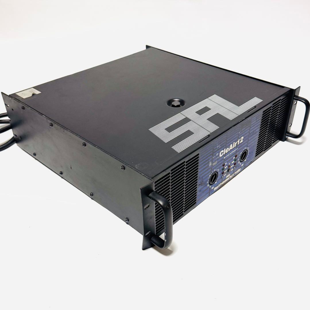 超希少 SAL CleAir12 日本製 パワーアンプ 8Ω 800w x2