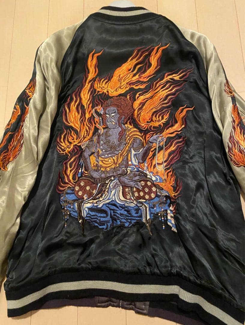 オ*ル様 超希少 SATORI スカジャン 不動明王 L さとり サトリ