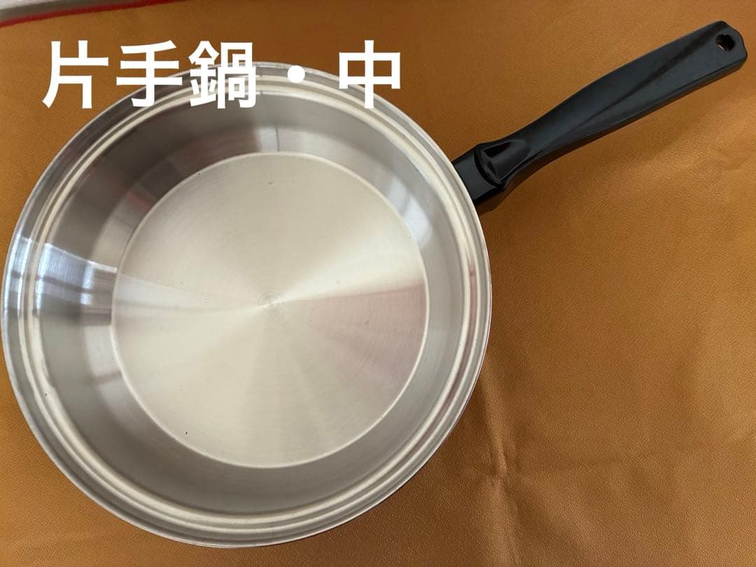 インコア INKOR 片手鍋2・フタ2・蒸し器・キャセロール 6点セット