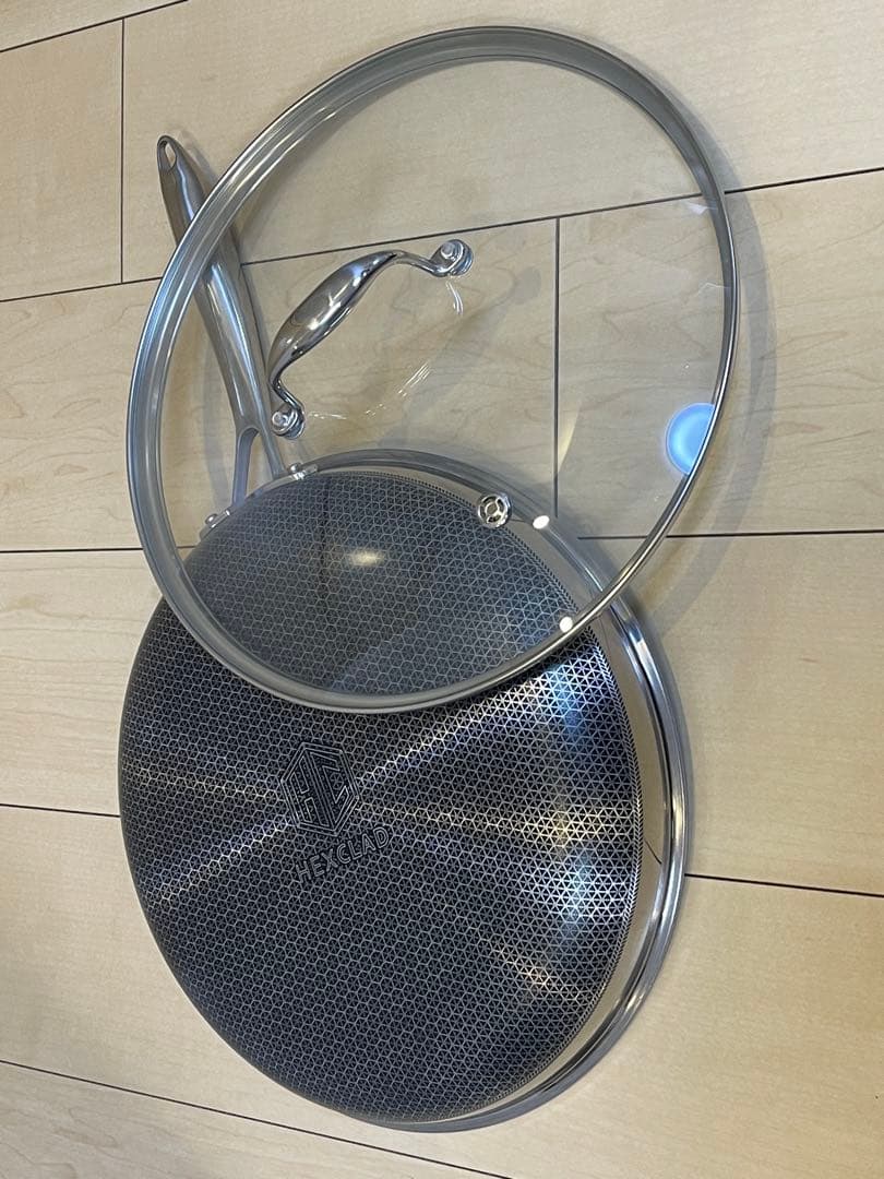 HexClad ハイブリッド フライパン 【30cm】ヘックスクラッド 蓋つき