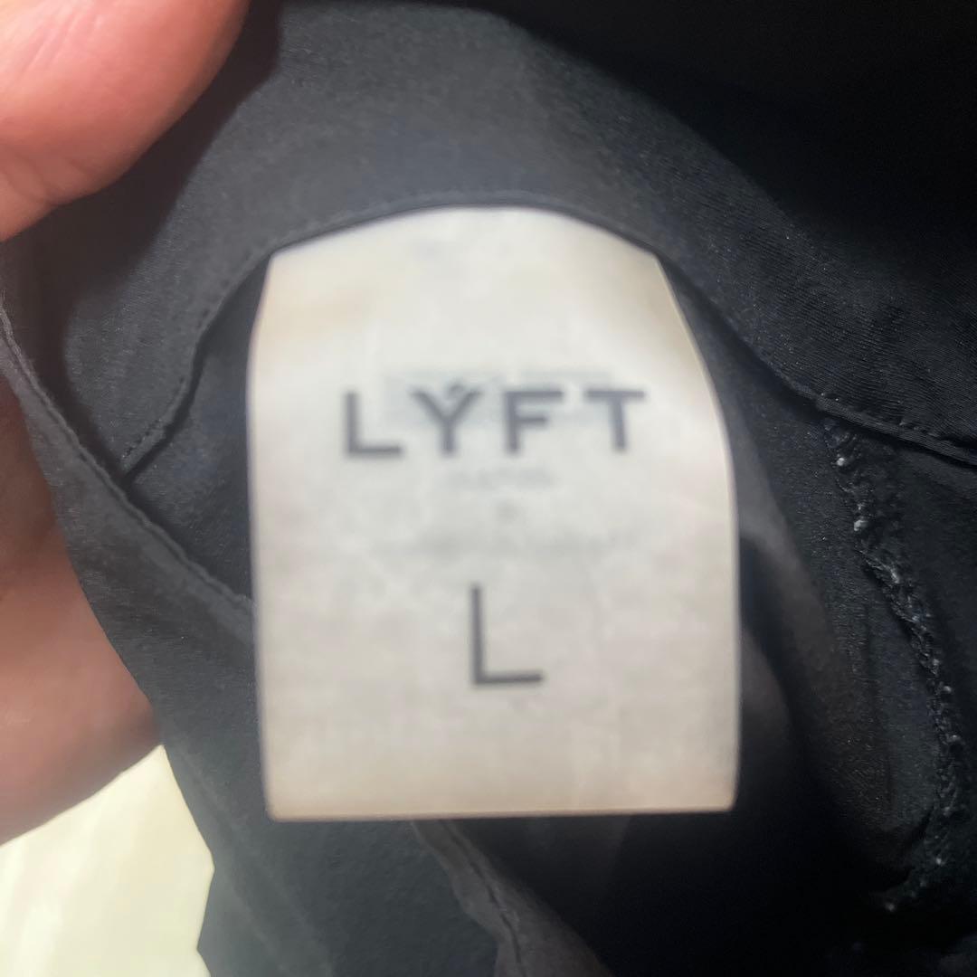 LYFT ブラック ナイロンジャケット L