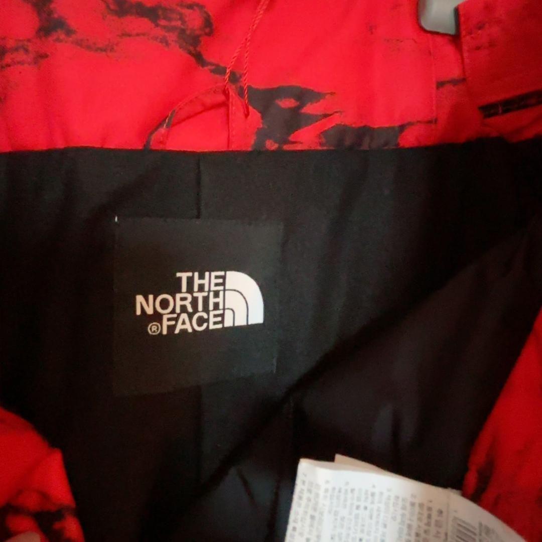 ノースフェイス スノーボード パンツ スキー レッド ブラック マーブル M