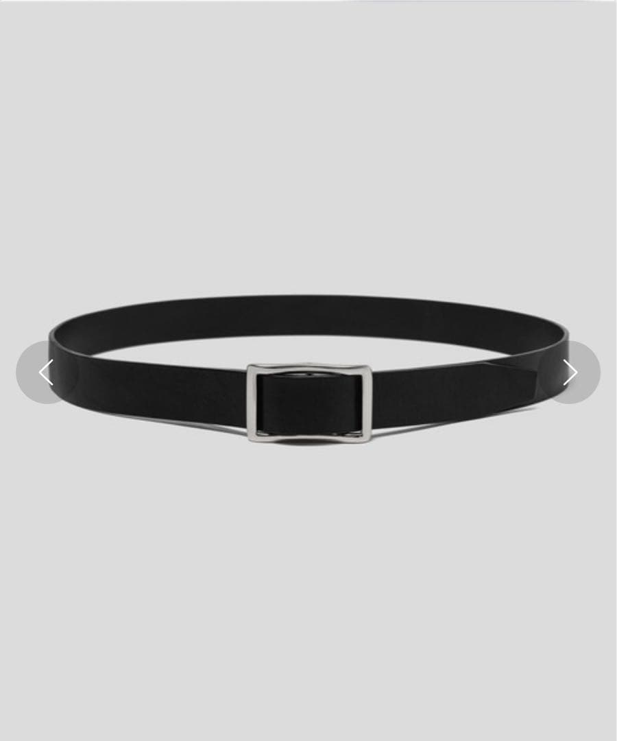 ENOF leather belt シルバー