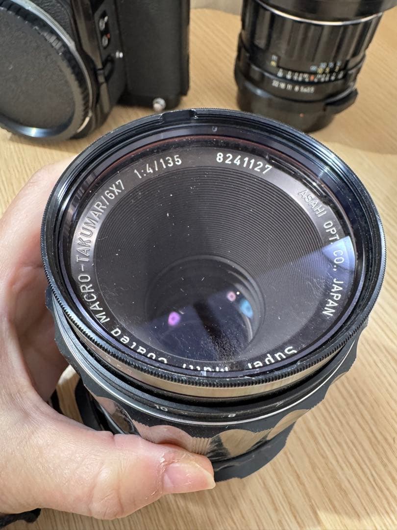 PENTAX 67 中判フィルムカメラ 3本レンズ付き