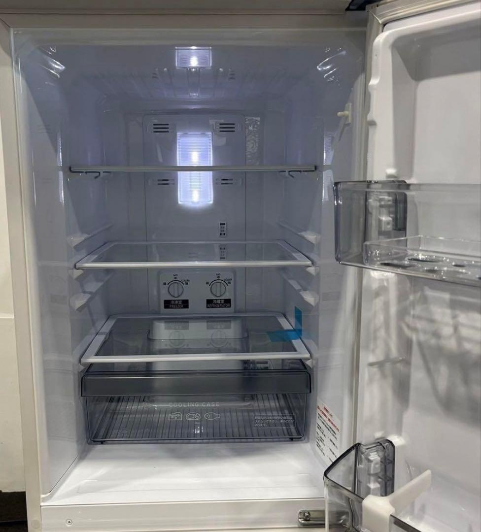 【美品】三菱 冷蔵庫 MR-P15J-W 146L 2024年製 ホワイト