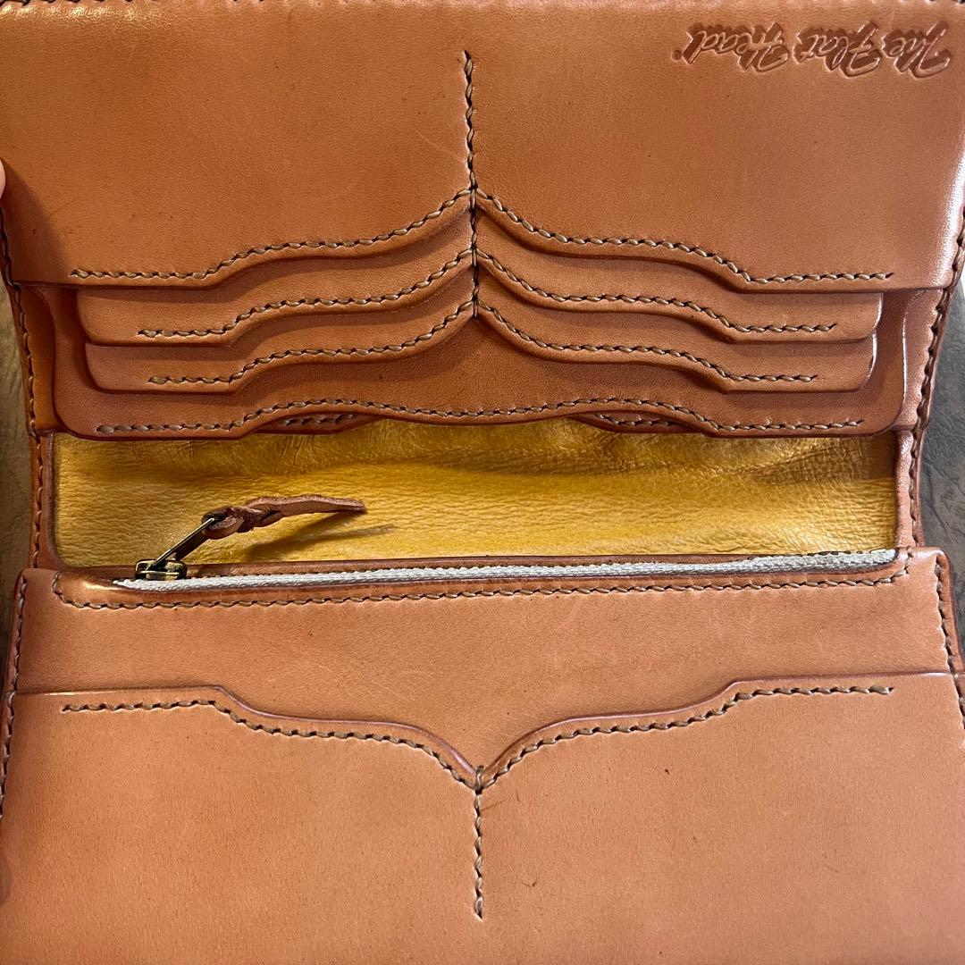 フラットヘッド クロコダイル コードバン 長財布 ウォレット ストックバーグ