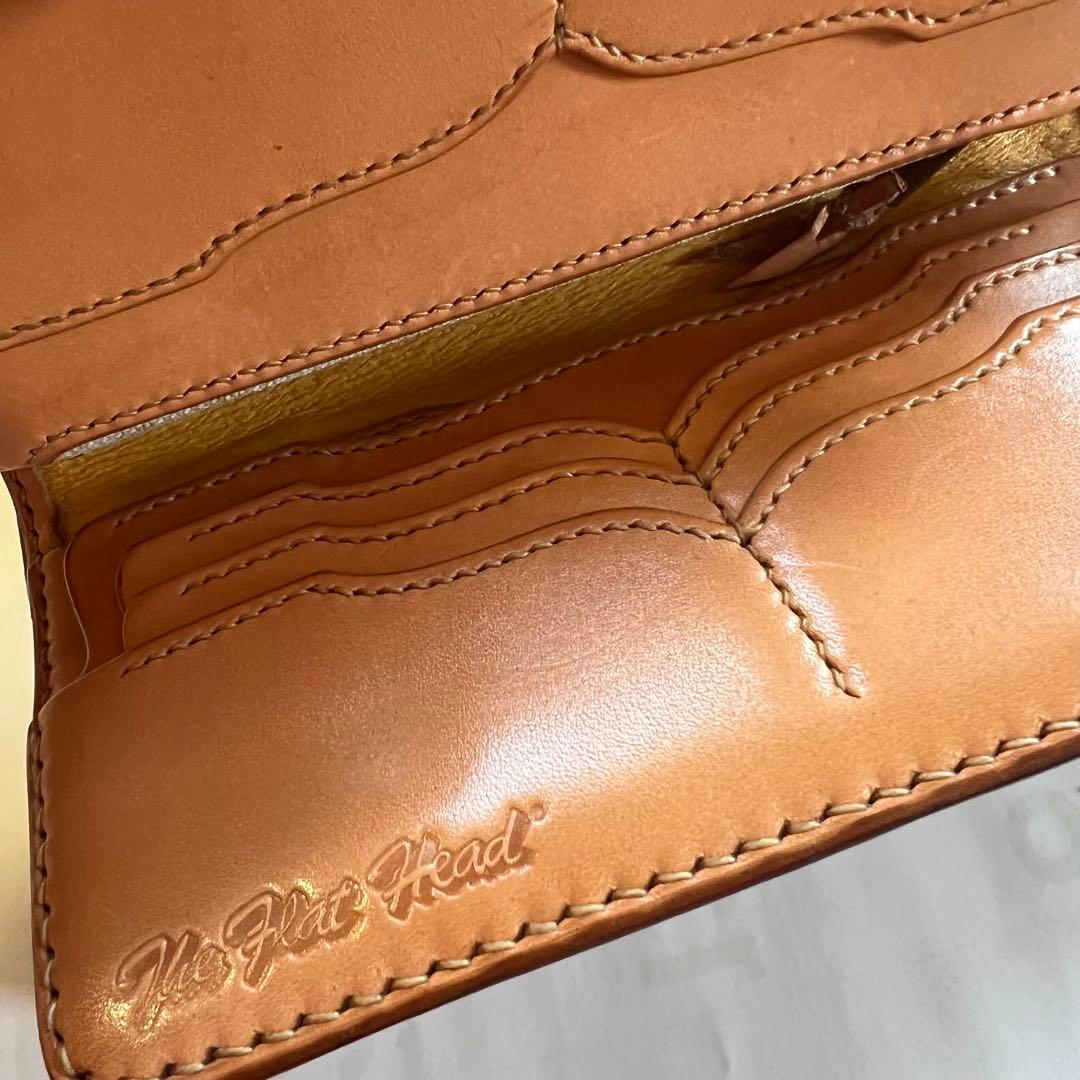 フラットヘッド クロコダイル コードバン 長財布 ウォレット ストックバーグ