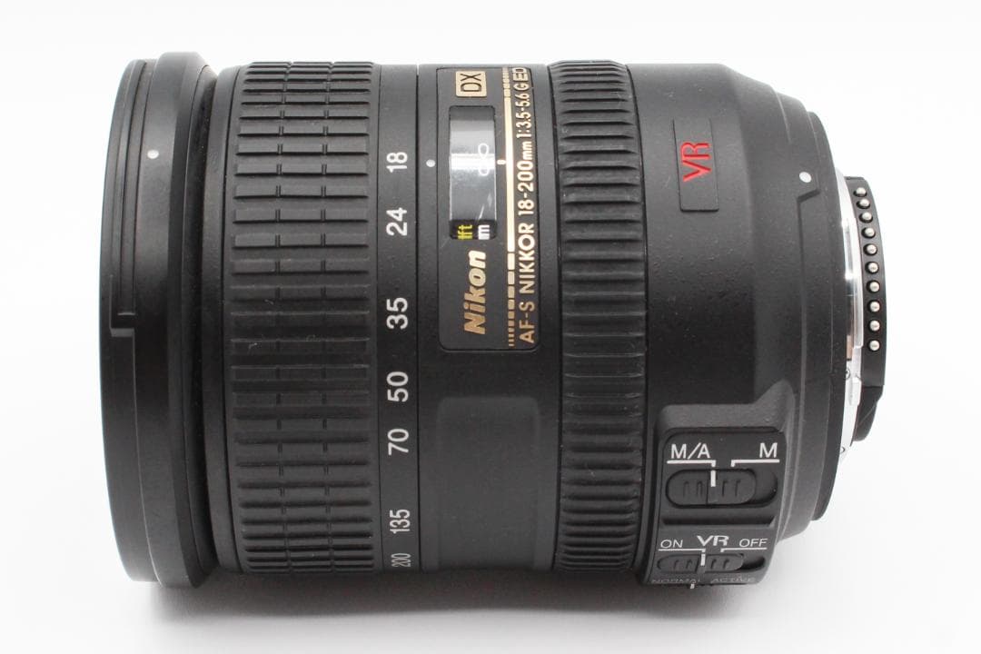 美品✨ニコン AF-S 18-200mm F3.5-5.6 G ED 標準〜望遠