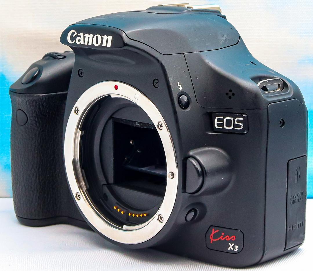 Canon Kiss X3⭐️一眼レフ 初めての方に⭐️スマホ転送⭐️動画もOK