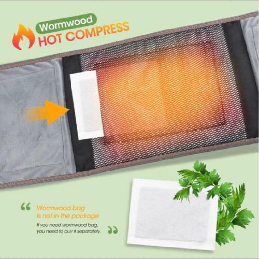 最安値‼️腰ベルト マッサージ 加熱 圧縮 腰痛 サポート