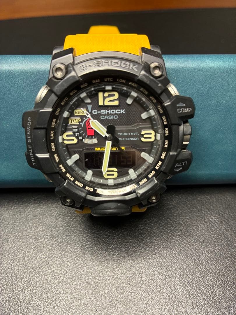 G-SHOCK CASIO ブラック/イエロー