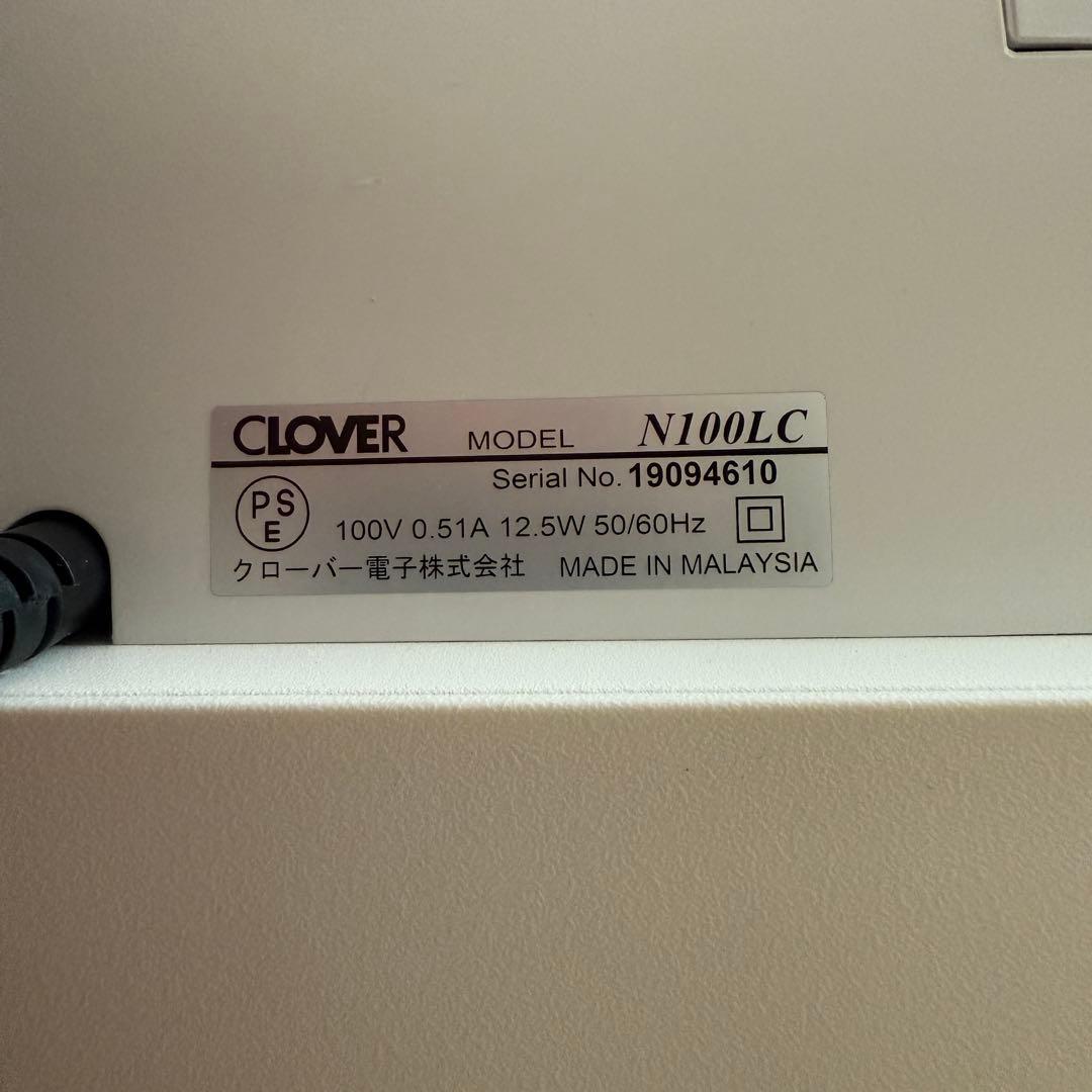 レジスター クローバー電子 CLOVER N100LC