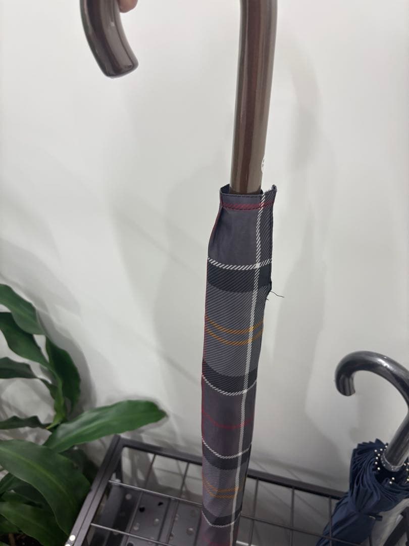 Paul Smith Barbour パッチワークチェック アンブレラ