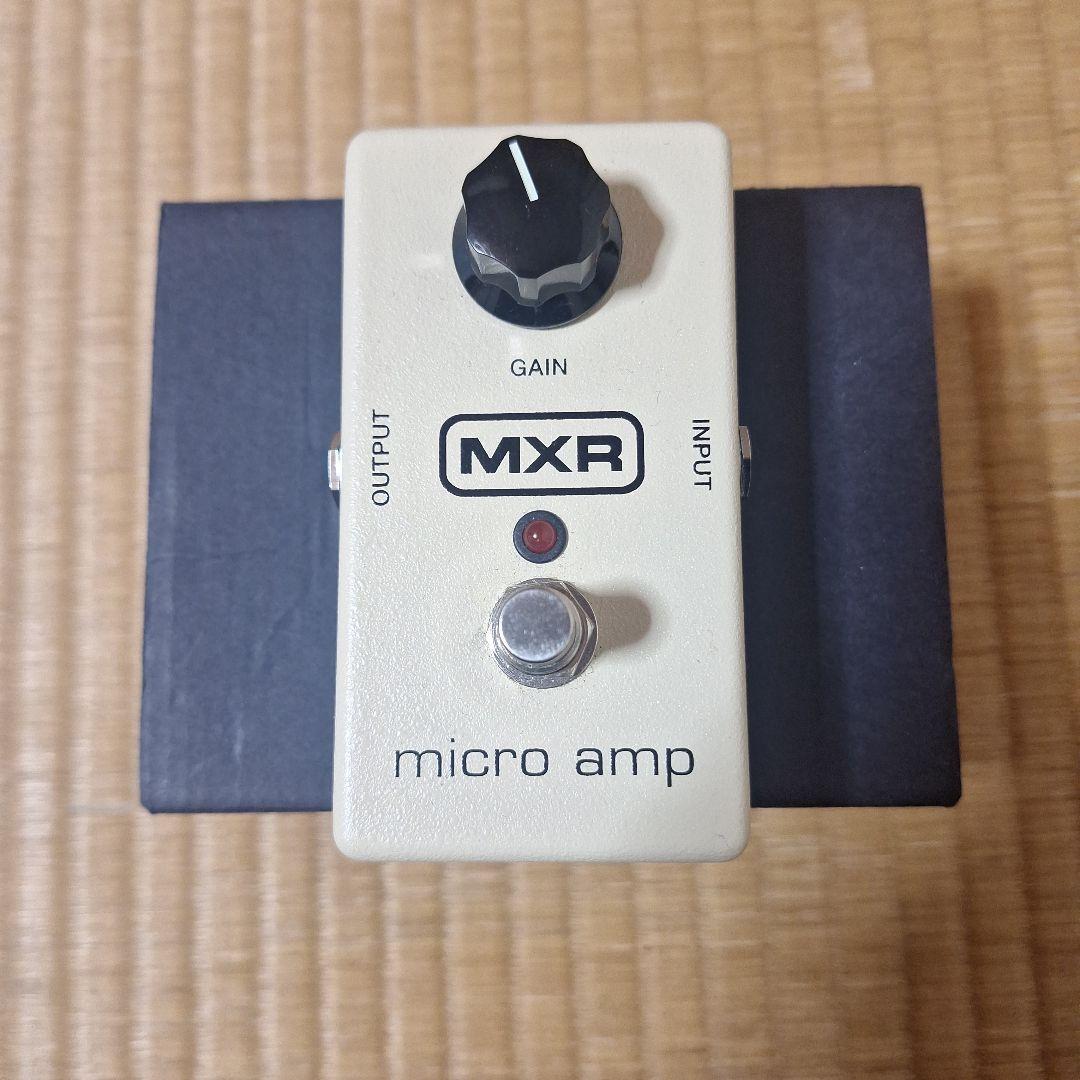 MXR micro amp ギターエフェクター