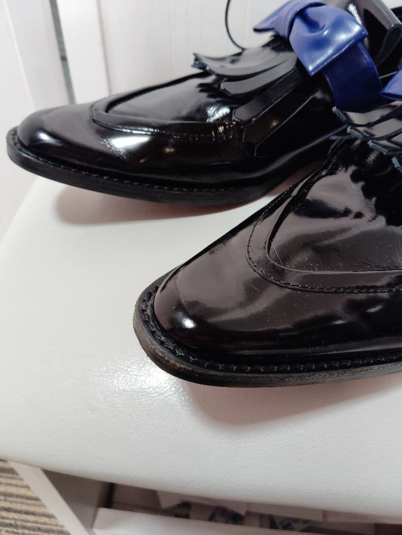 【美品】トリココムデギャルソン　リボン付きローファー